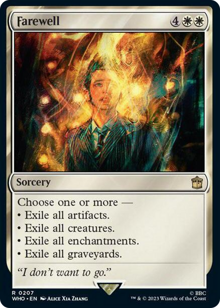 Farewell [Doctor Who] | Jomio and Rueliete's Cards and Comics