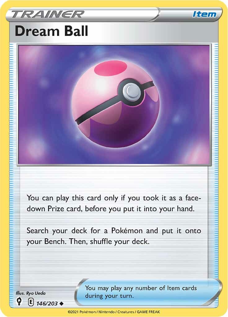 Dream Ball (146/203) [Sword & Shield: Evolving Skies] | Jomio and Rueliete's Cards and Comics
