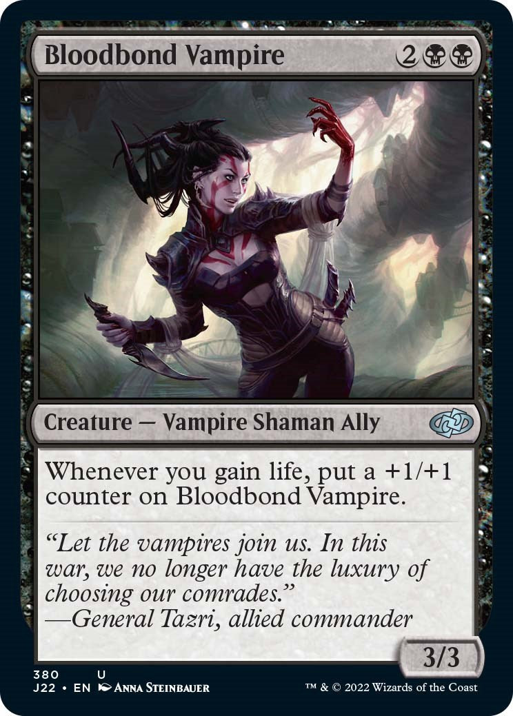 Bloodbond Vampire [Jumpstart 2022] | Jomio and Rueliete's Cards and Comics