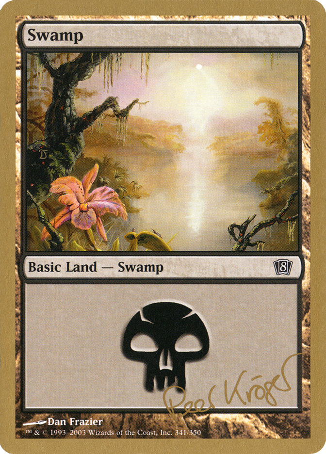 Swamp (pk341) (Peer Kroger) [World Championship Decks 2003] | Jomio and Rueliete's Cards and Comics