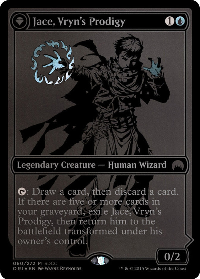 Jace, Vryn's Prodigy // Jace, Telepath Unbound [San Diego Comic-Con 2015] | Jomio and Rueliete's Cards and Comics