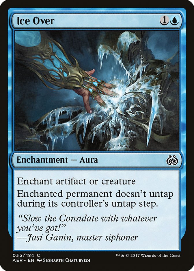 Ice Over [Aether Revolt] | Jomio and Rueliete's Cards and Comics