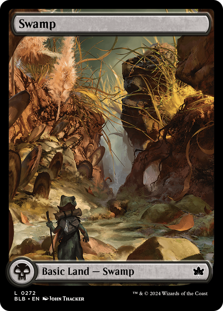 Swamp (0272) [Bloomburrow] | Jomio and Rueliete's Cards and Comics