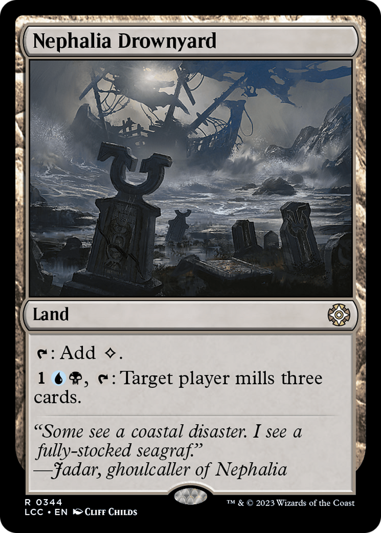 Nephalia Drownyard [The Lost Caverns of Ixalan Commander] | Jomio and Rueliete's Cards and Comics