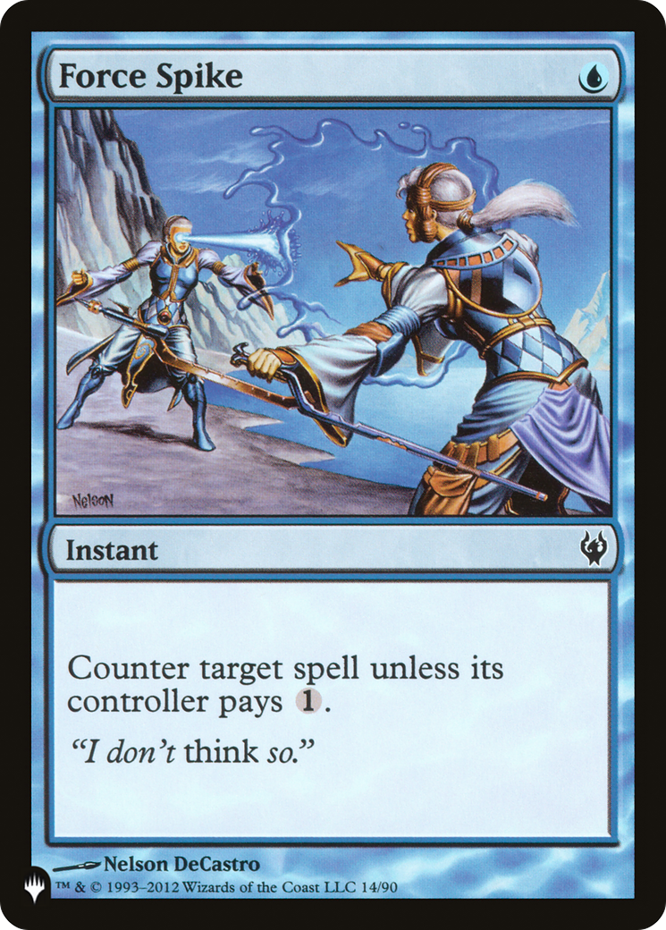Force Spike [The List] | Jomio and Rueliete's Cards and Comics
