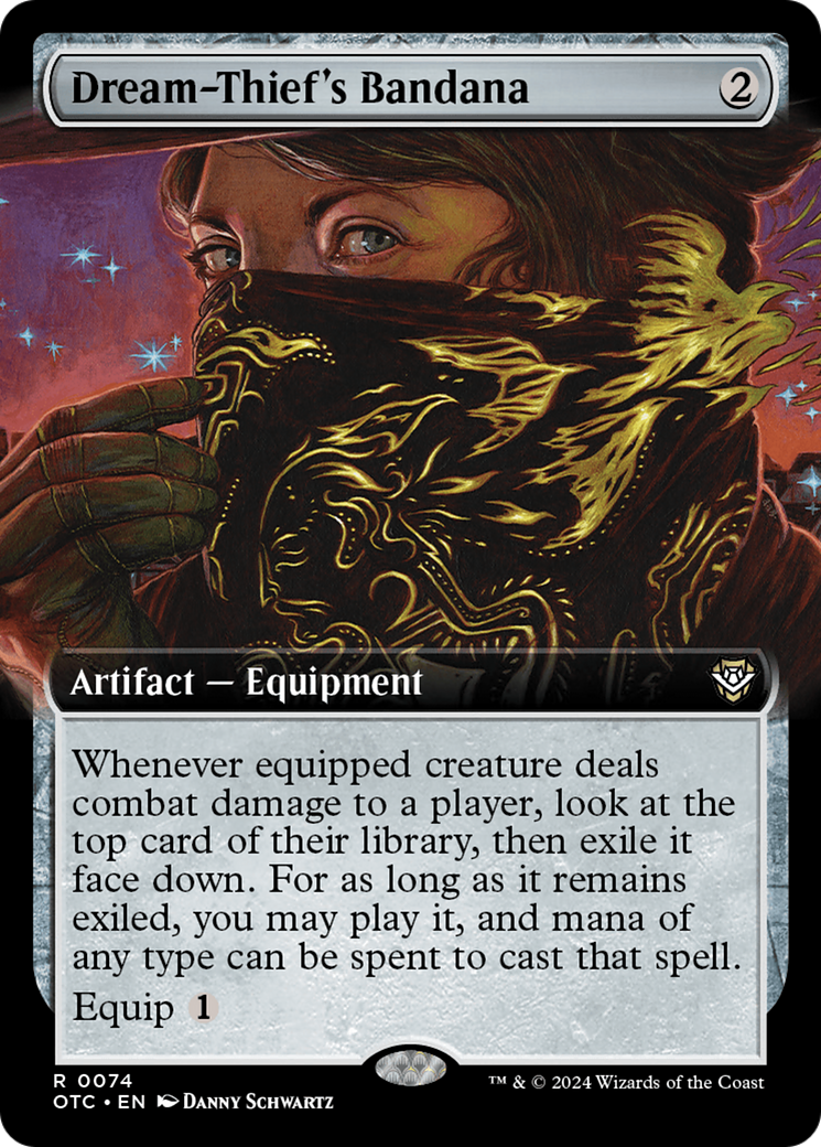Dream-Thief's Bandana (Extended Art) [Outlaws of Thunder Junction Commander] | Jomio and Rueliete's Cards and Comics