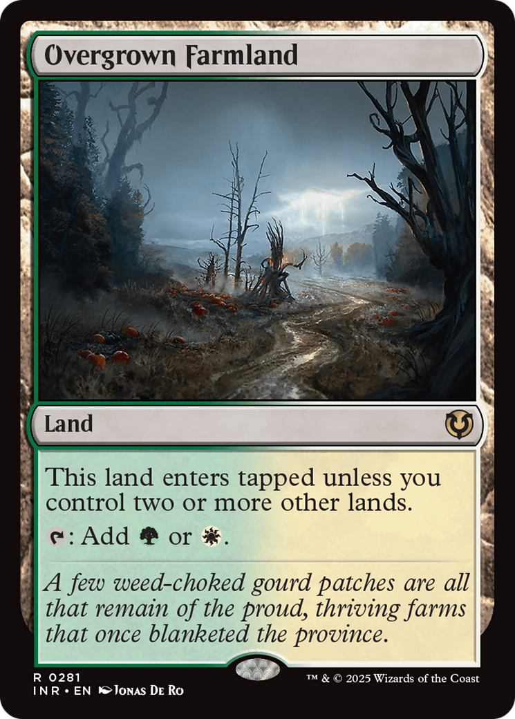 Overgrown Farmland [Innistrad Remastered] | Jomio and Rueliete's Cards and Comics
