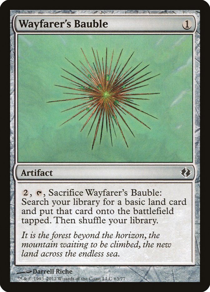 Wayfarer's Bauble [Duel Decks: Venser vs. Koth] | Jomio and Rueliete's Cards and Comics