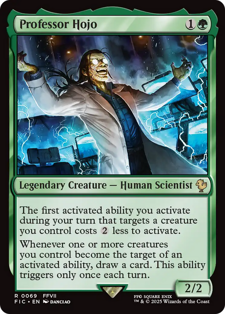 Professor Hojo [FINAL FANTASY Commander] | Jomio and Rueliete's Cards and Comics
