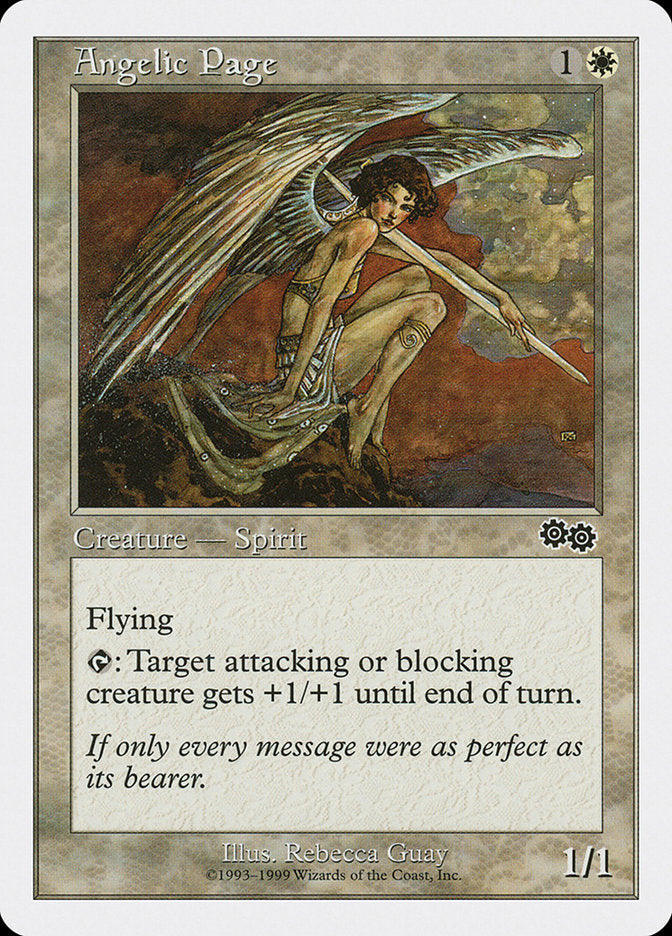 Angelic Page [Battle Royale] | Jomio and Rueliete's Cards and Comics