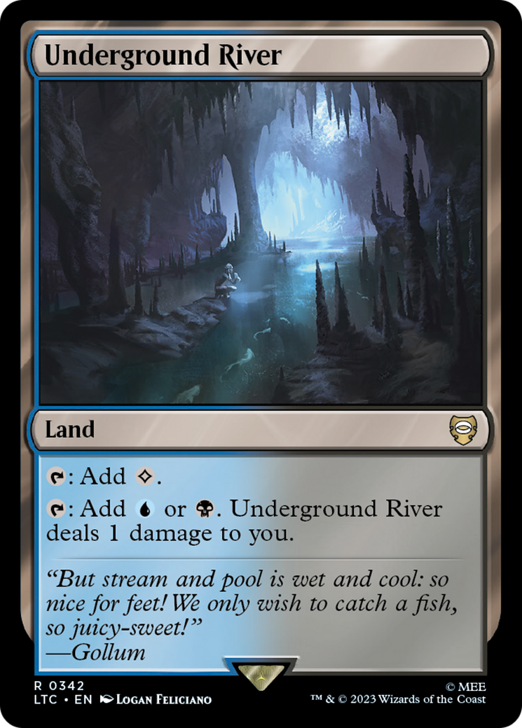 Underground River [The Lord of the Rings: Tales of Middle-Earth Commander] | Jomio and Rueliete's Cards and Comics
