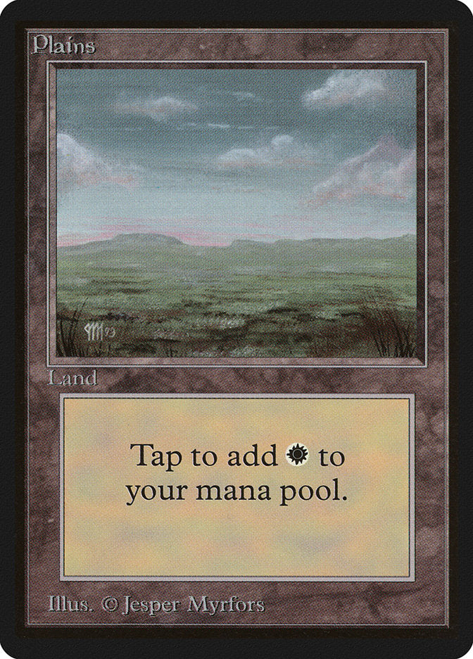 Plains (290) [Beta Edition] | Jomio and Rueliete's Cards and Comics