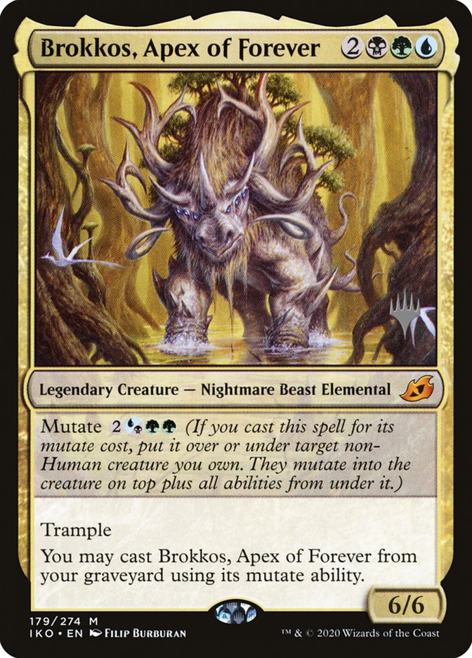 Brokkos, Apex of Forever (Promo Pack) [Ikoria: Lair of Behemoths Promos] | Jomio and Rueliete's Cards and Comics