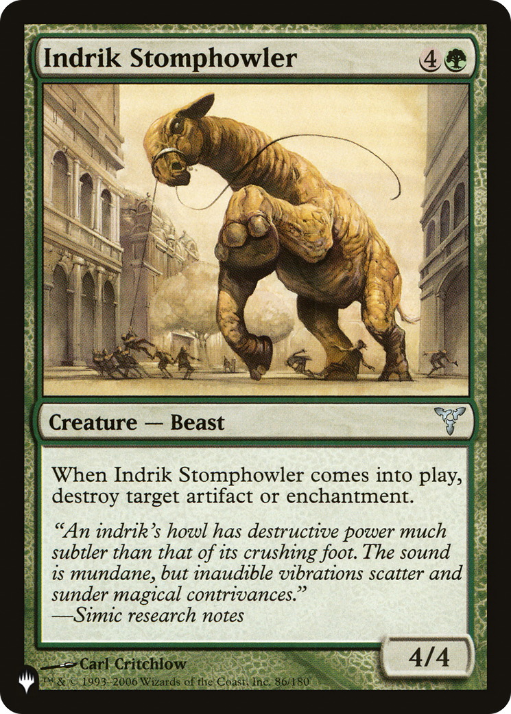 Indrik Stomphowler [The List] | Jomio and Rueliete's Cards and Comics
