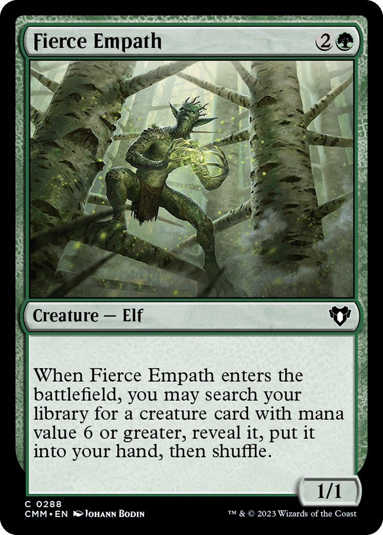 Fierce Empath [Commander Masters] | Jomio and Rueliete's Cards and Comics