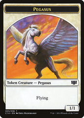 Kor Soldier // Pegasus Double-Sided Token [Commander 2014 Tokens] | Jomio and Rueliete's Cards and Comics