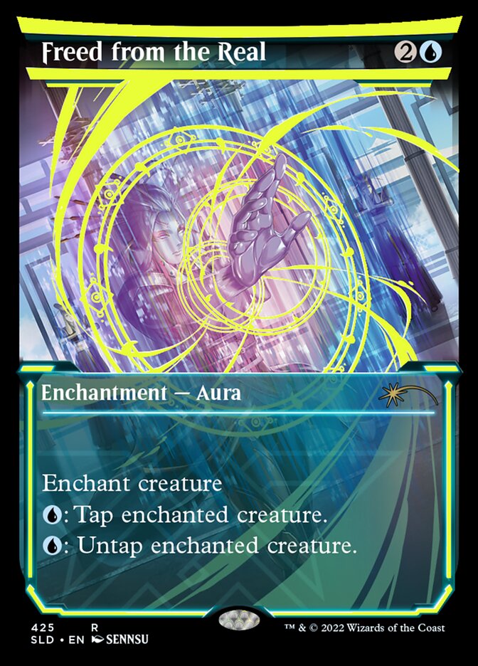 Freed from the Real (Neon Ink Yellow) [Secret Lair Drop Series] | Jomio and Rueliete's Cards and Comics