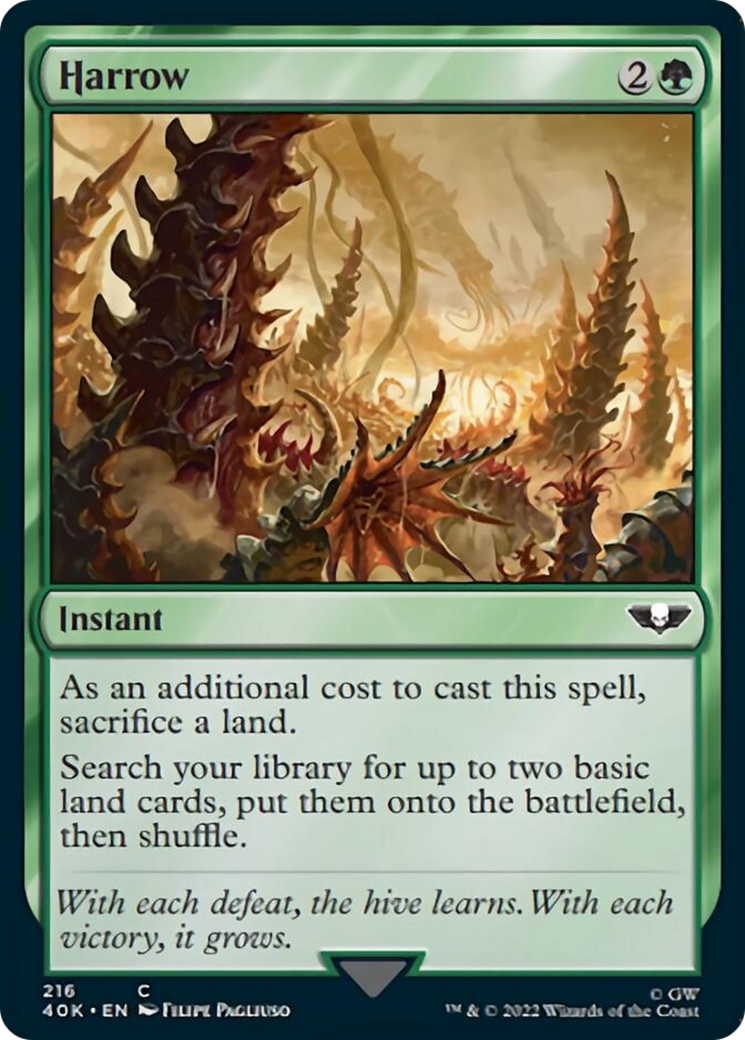 Harrow (Surge Foil) [Warhammer 40,000] | Jomio and Rueliete's Cards and Comics