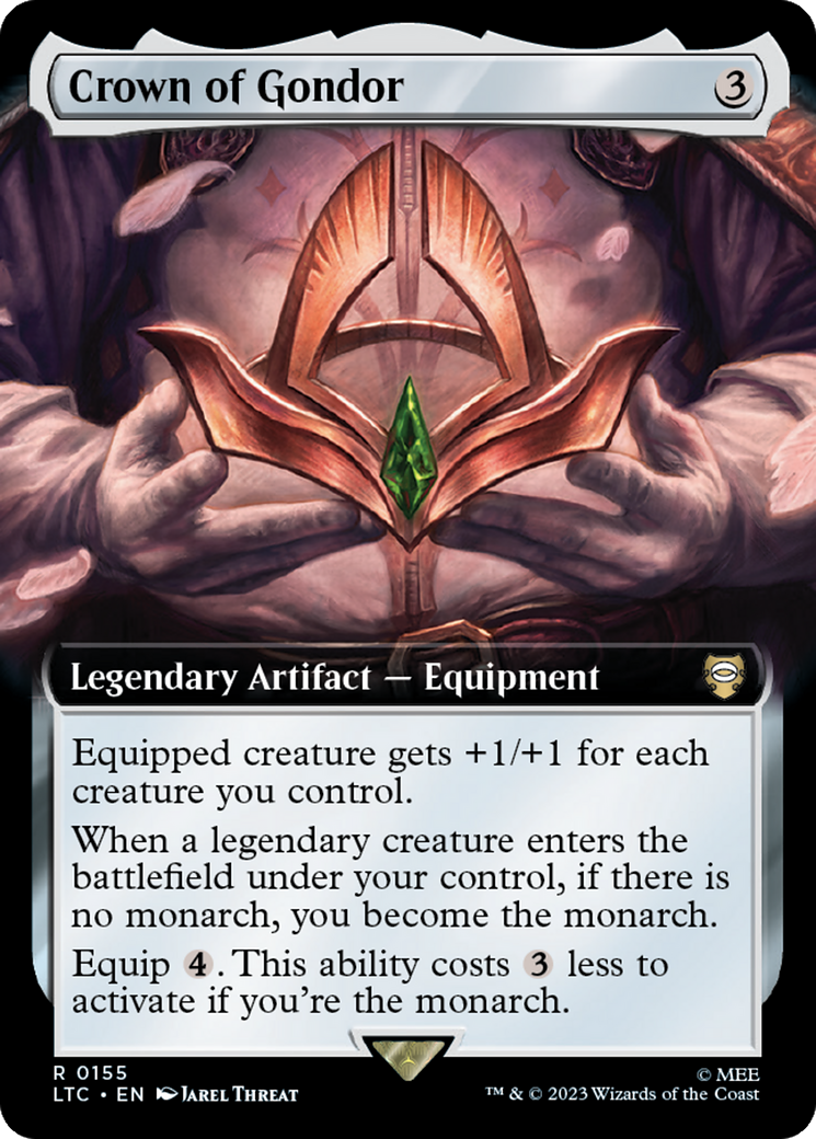 Crown of Gondor (Extended Art) [The Lord of the Rings: Tales of Middle-Earth Commander] | Jomio and Rueliete's Cards and Comics