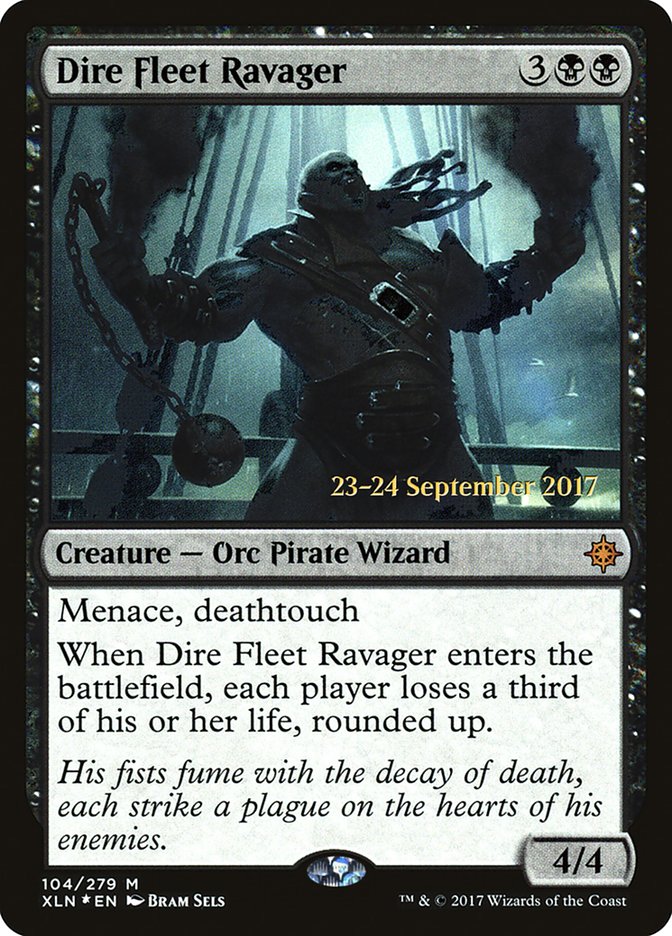 Dire Fleet Ravager [Ixalan Prerelease Promos] | Jomio and Rueliete's Cards and Comics