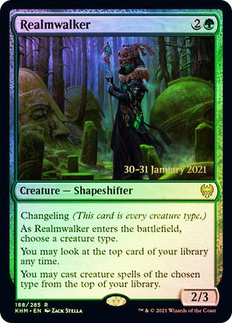 Realmwalker [Kaldheim Prerelease Promos] | Jomio and Rueliete's Cards and Comics