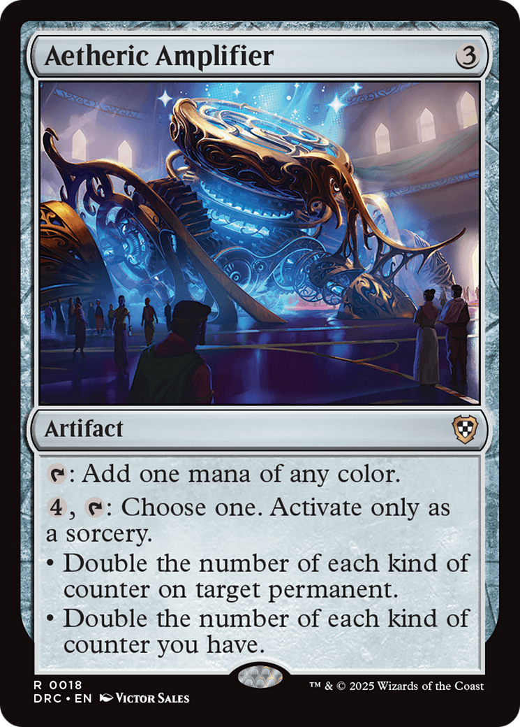 Aetheric Amplifier [Aetherdrift Commander] | Jomio and Rueliete's Cards and Comics