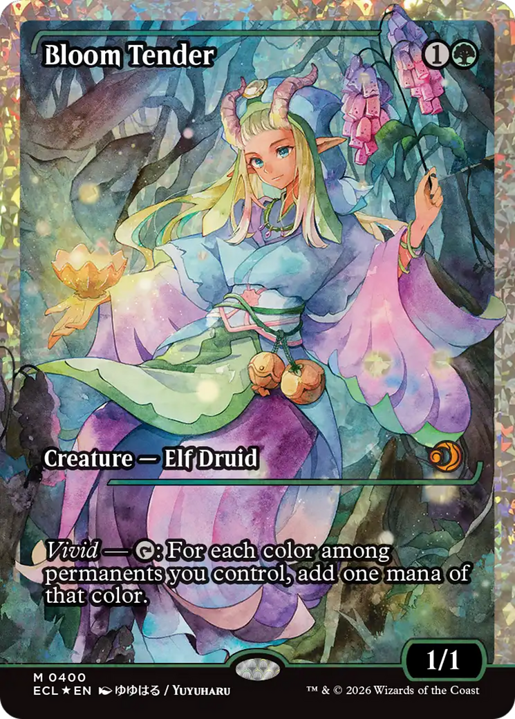 Bloom Tender (0400) (Showcase) (Fracture Foil) [Lorwyn Eclipsed] | Jomio and Rueliete's Cards and Comics