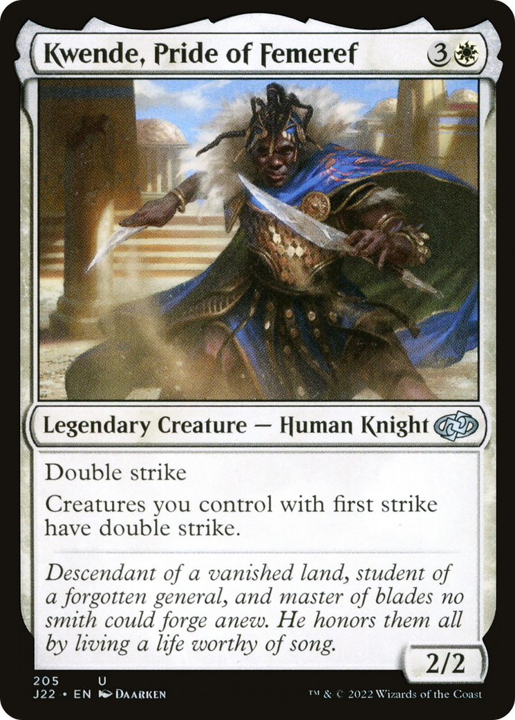 Kwende, Pride of Femeref [Jumpstart 2022] | Jomio and Rueliete's Cards and Comics