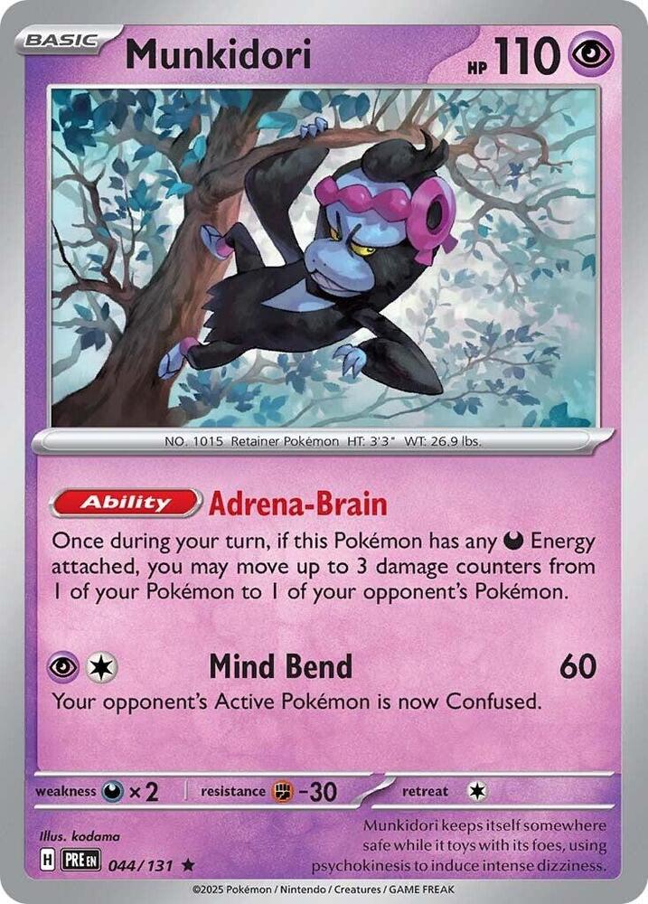 Munkidori (044/131) [Scarlet & Violet: Prismatic Evolutions] | Jomio and Rueliete's Cards and Comics