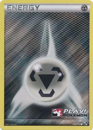 Metal Energy (112/114) (Play Pokemon Promo) [Black & White: Base Set] | Jomio and Rueliete's Cards and Comics