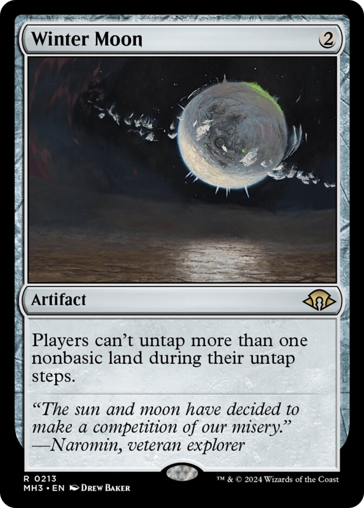 Winter Moon [Modern Horizons 3] | Jomio and Rueliete's Cards and Comics