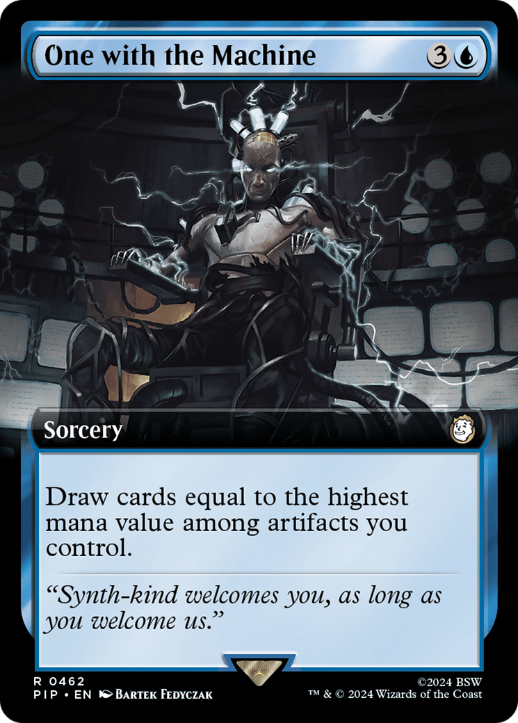 One with the Machine (Extended Art) [Fallout] | Jomio and Rueliete's Cards and Comics