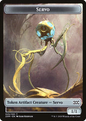 Clue // Servo Double-Sided Token [Double Masters Tokens] | Jomio and Rueliete's Cards and Comics