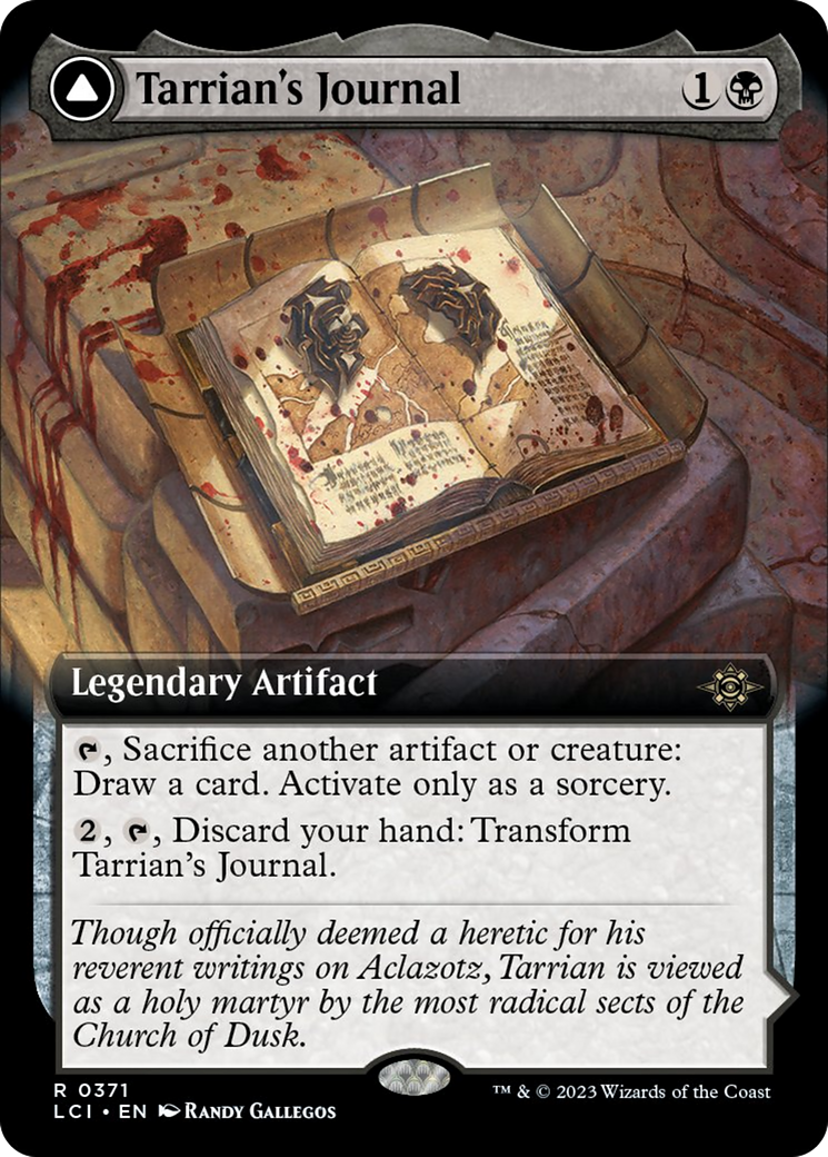 Tarrian's Journal // The Tomb of Aclazotz (Extended Art) [The Lost Caverns of Ixalan] | Jomio and Rueliete's Cards and Comics