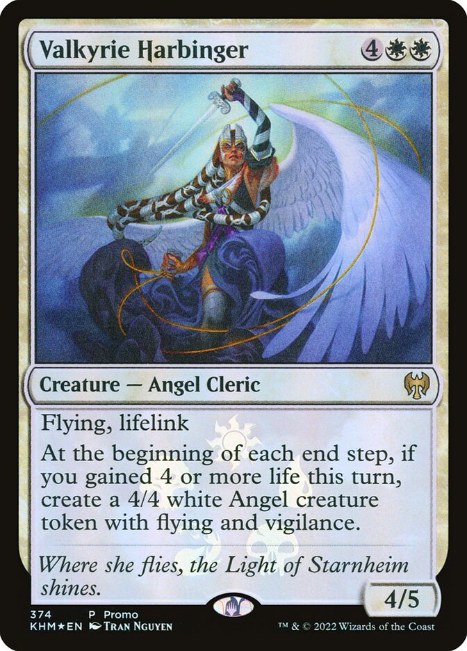 Valkyrie Harbinger [Resale Promos] | Jomio and Rueliete's Cards and Comics