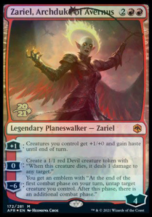 Zariel, Archduke of Avernus [Dungeons & Dragons: Adventures in the Forgotten Realms Prerelease Promos] | Jomio and Rueliete's Cards and Comics