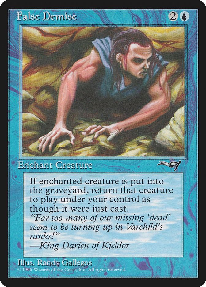 False Demise (Sleeveless) [Alliances] | Jomio and Rueliete's Cards and Comics