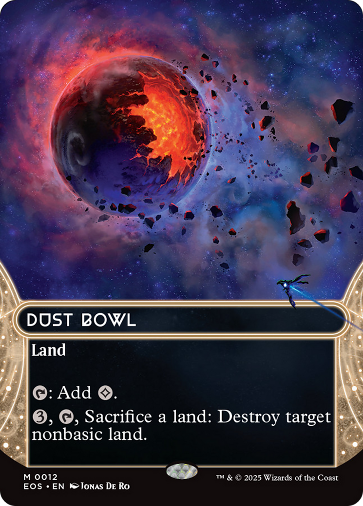 Dust Bowl (0012) (Borderless) [Edge of Eternities: Stellar Sights] | Jomio and Rueliete's Cards and Comics