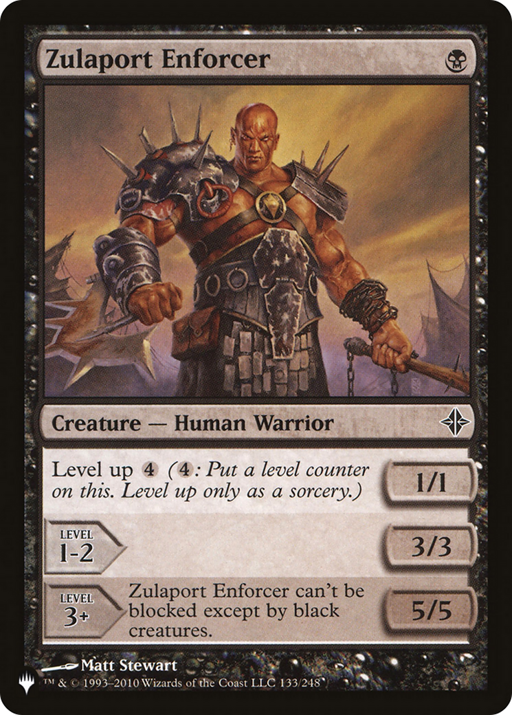 Zulaport Enforcer [The List] | Jomio and Rueliete's Cards and Comics