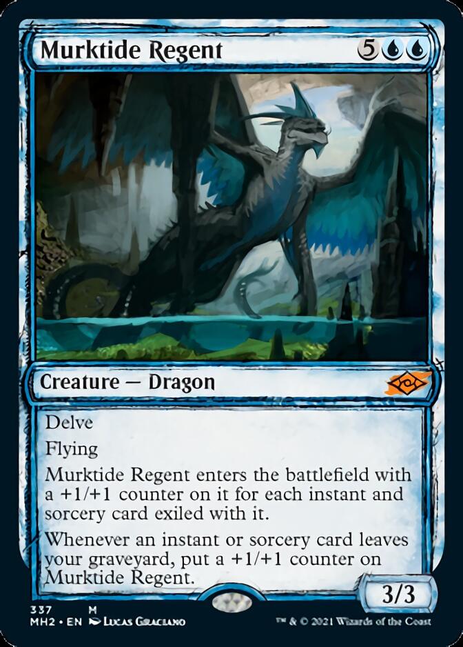 Murktide Regent (Sketch) [Modern Horizons 2] | Jomio and Rueliete's Cards and Comics