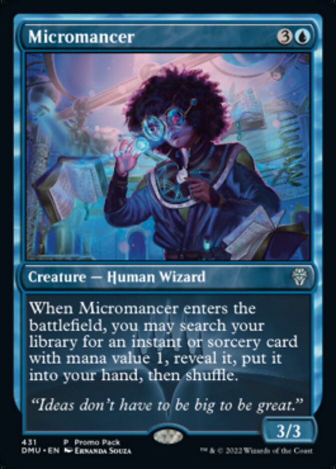 Micromancer (Promo Pack) [Dominaria United Promos] | Jomio and Rueliete's Cards and Comics