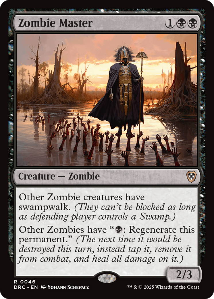 Zombie Master [Aetherdrift Commander] | Jomio and Rueliete's Cards and Comics