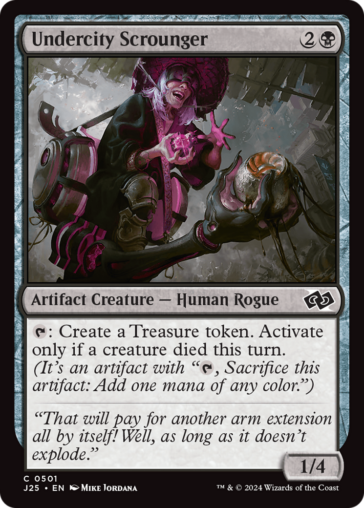 Undercity Scrounger [Foundations Jumpstart] | Jomio and Rueliete's Cards and Comics