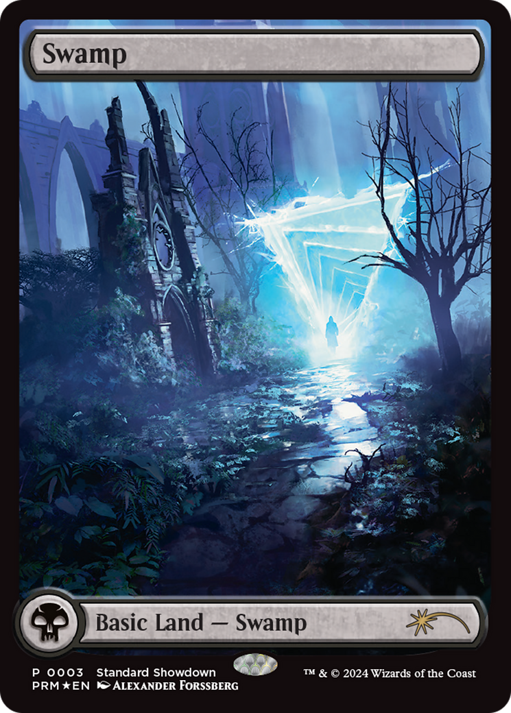 Swamp (Alexander Forssberg) (2024) [Standard Showdown Promos] | Jomio and Rueliete's Cards and Comics