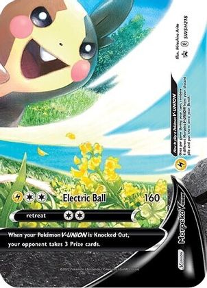 Morpeko V-UNION (SWSH218) [Sword & Shield: Black Star Promos] | Jomio and Rueliete's Cards and Comics