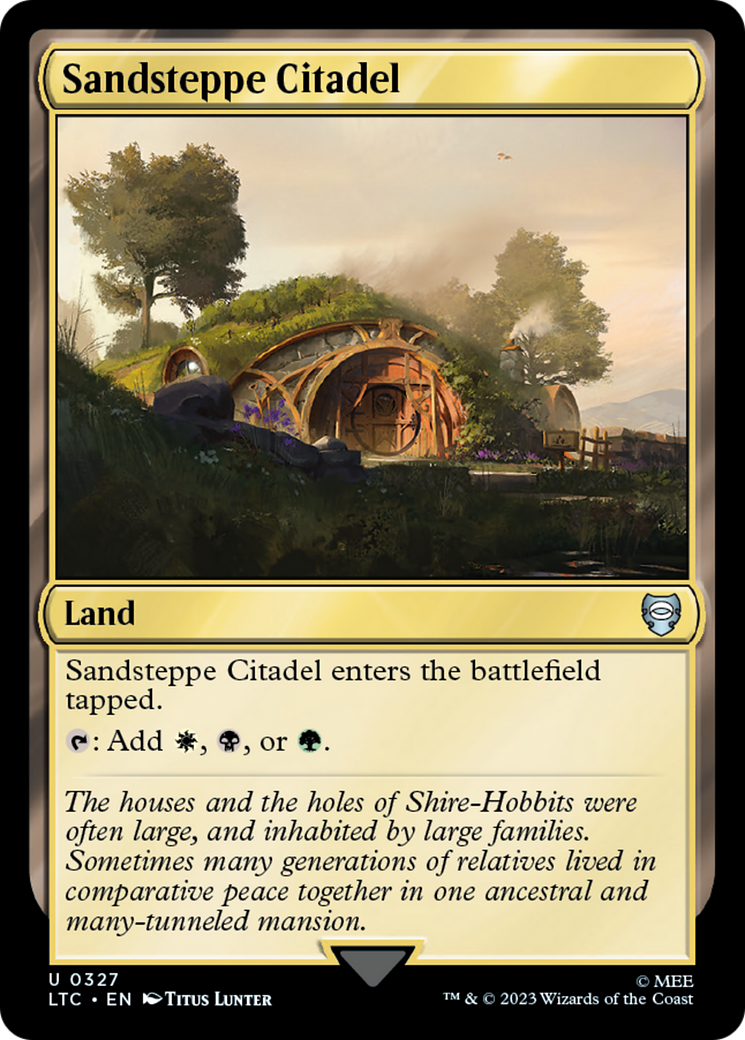 Sandsteppe Citadel [The Lord of the Rings: Tales of Middle-Earth Commander] | Jomio and Rueliete's Cards and Comics