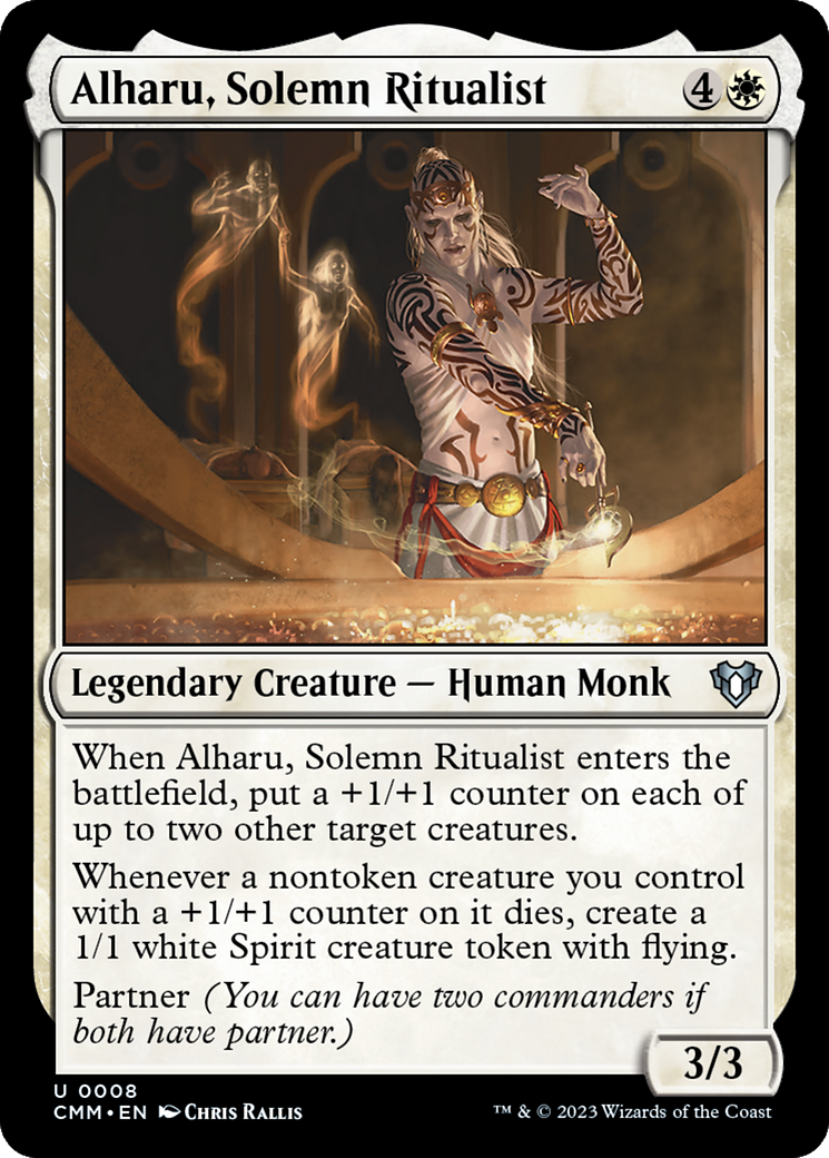 Alharu, Solemn Ritualist [Commander Masters] | Jomio and Rueliete's Cards and Comics