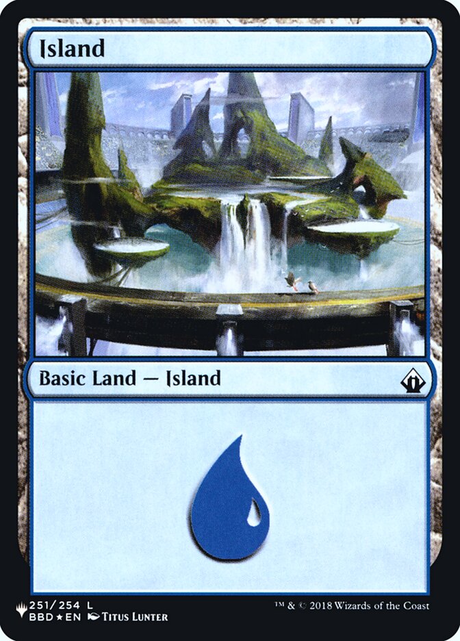 Island (Battlebound) [Secret Lair: Heads I Win, Tails You Lose] | Jomio and Rueliete's Cards and Comics