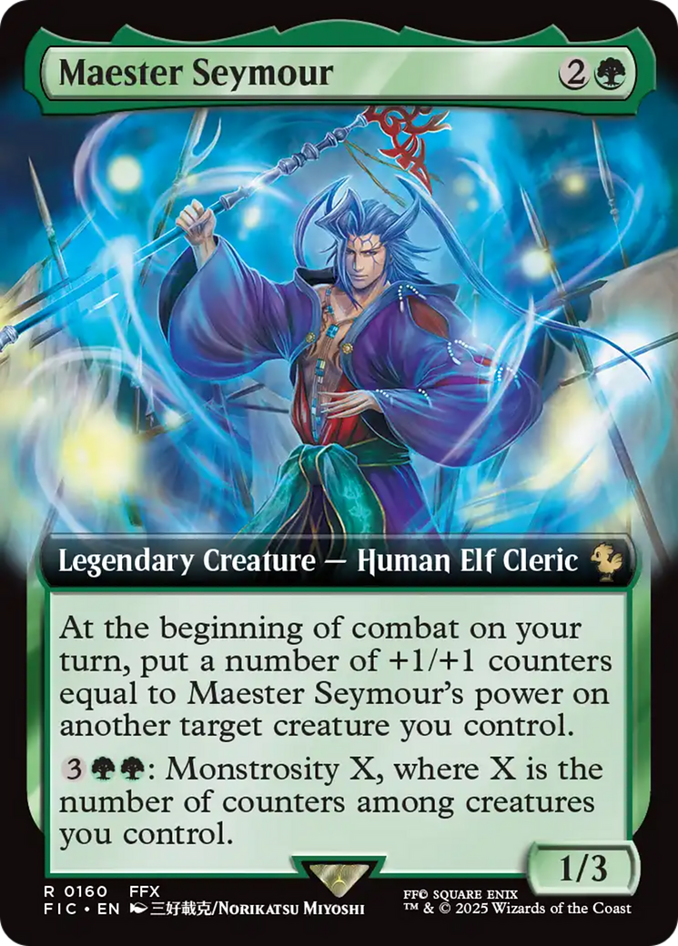 Maester Seymour (Extended Art) [FINAL FANTASY Commander] | Jomio and Rueliete's Cards and Comics