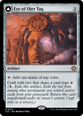 Eye of Ojer Taq // Apex Observatory [The Lost Caverns of Ixalan Commander] | Jomio and Rueliete's Cards and Comics